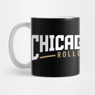 White & Gold CSRD Name Logo Mug